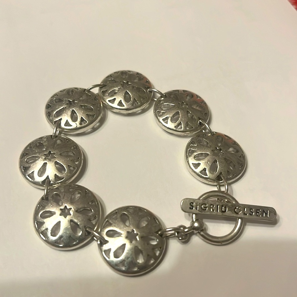 Vintage Sigrid Olsen Silver Bracelet, EUC - Picture 7 of 8